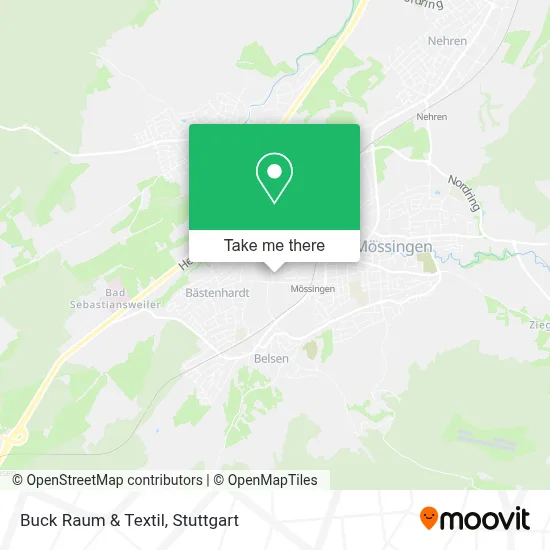 Buck Raum & Textil map