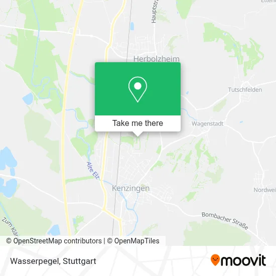Wasserpegel map