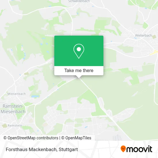 Forsthaus Mackenbach map