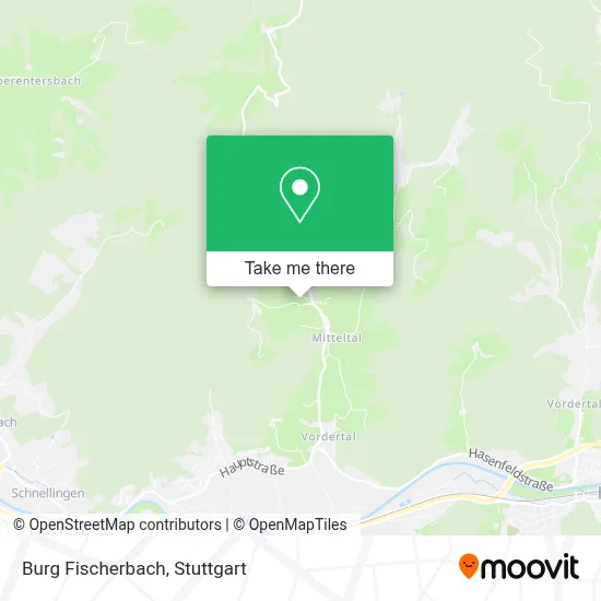 Burg Fischerbach map