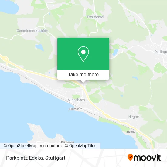 Parkplatz Edeka map