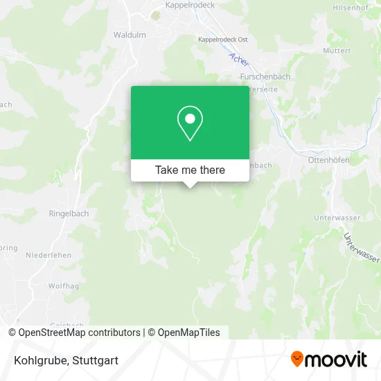 Kohlgrube map