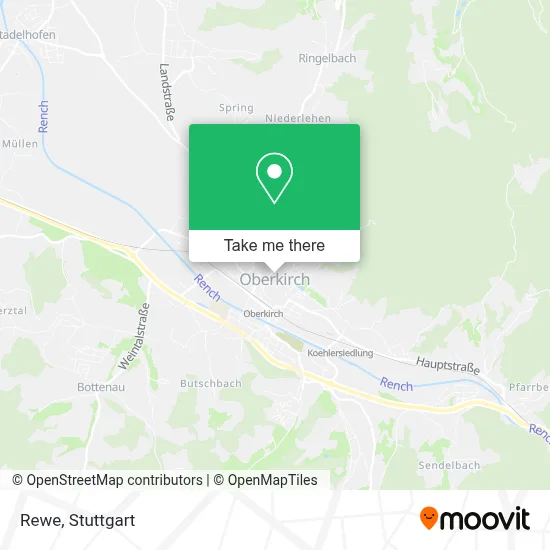 Rewe map