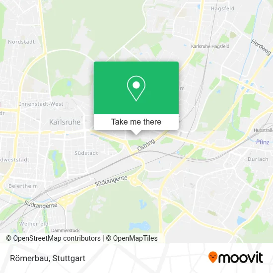 Römerbau map