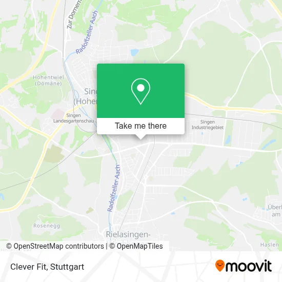 Clever Fit map
