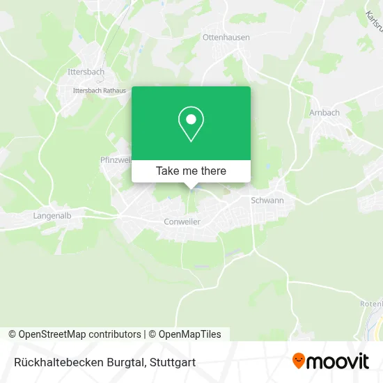 Rückhaltebecken Burgtal map