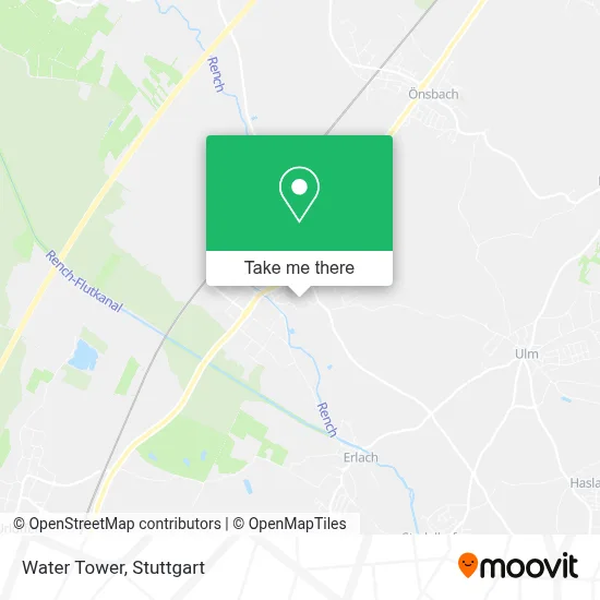 Wasserturm map