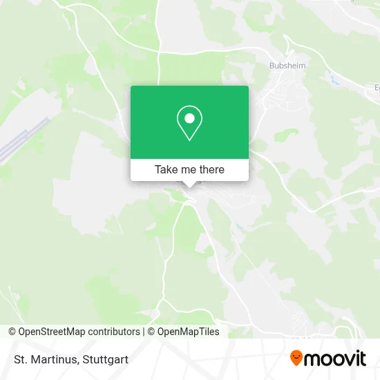St. Martinus map
