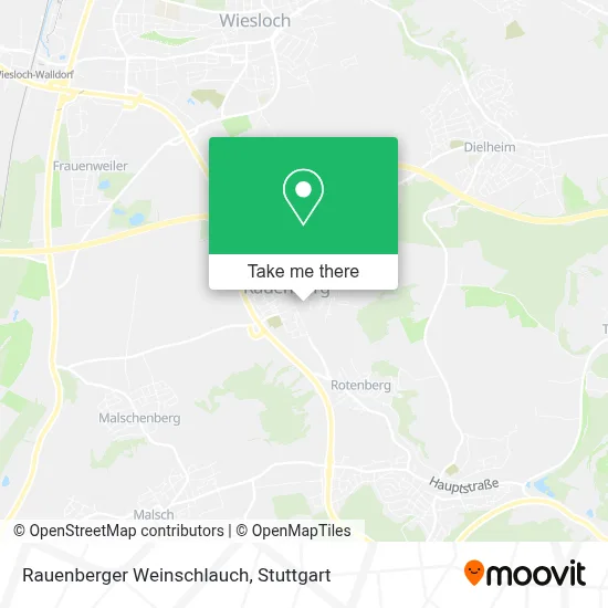Rauenberger Weinschlauch map