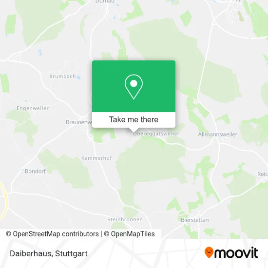 Daiberhaus map