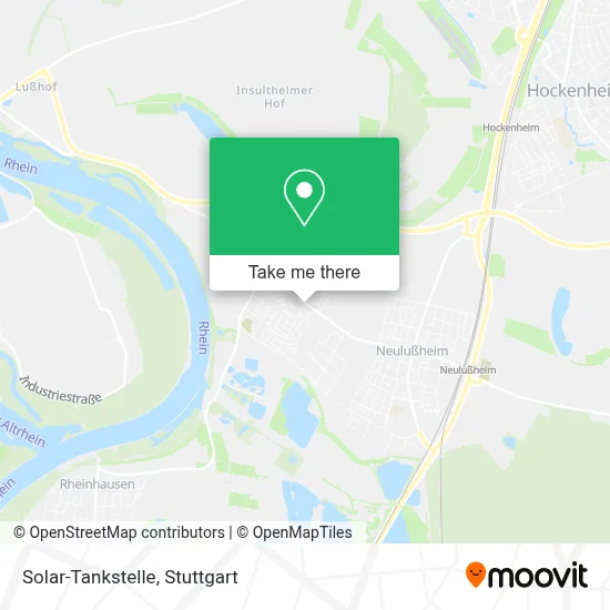 Solar-Tankstelle map