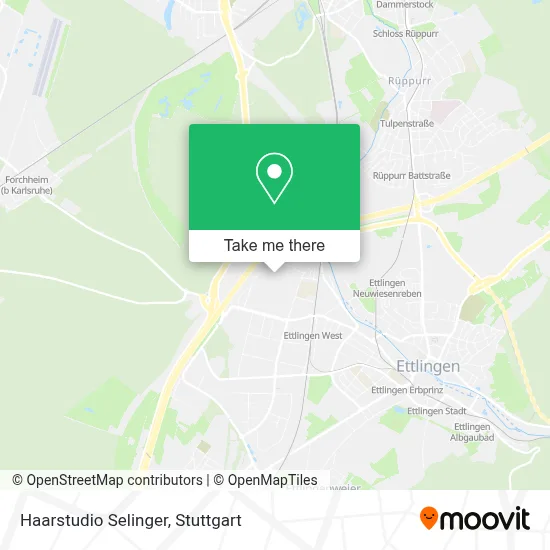 Haarstudio Selinger map