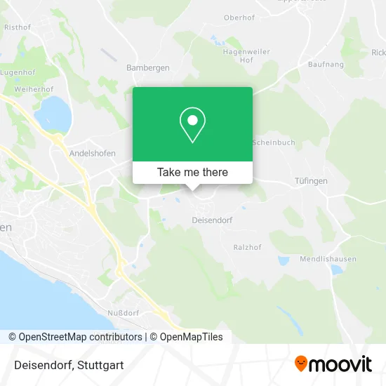 Deisendorf map