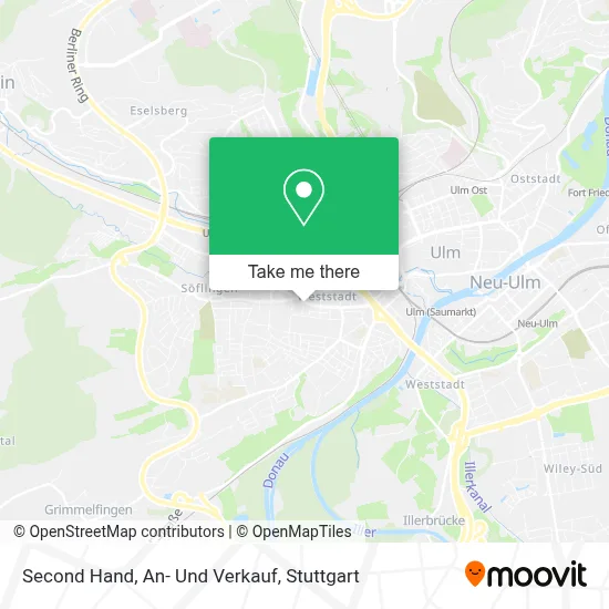 Second Hand, An- Und Verkauf map
