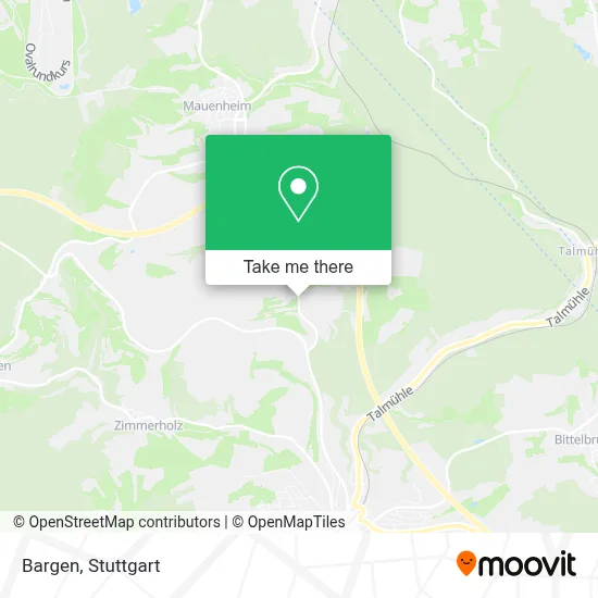 Bargen map