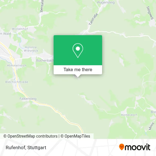 Rufenhof map