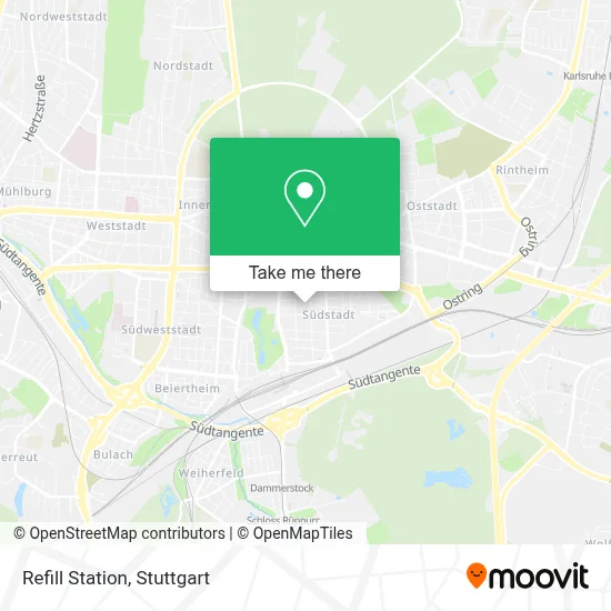 Refill Station map