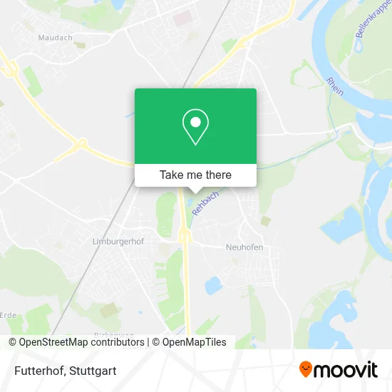 Futterhof map