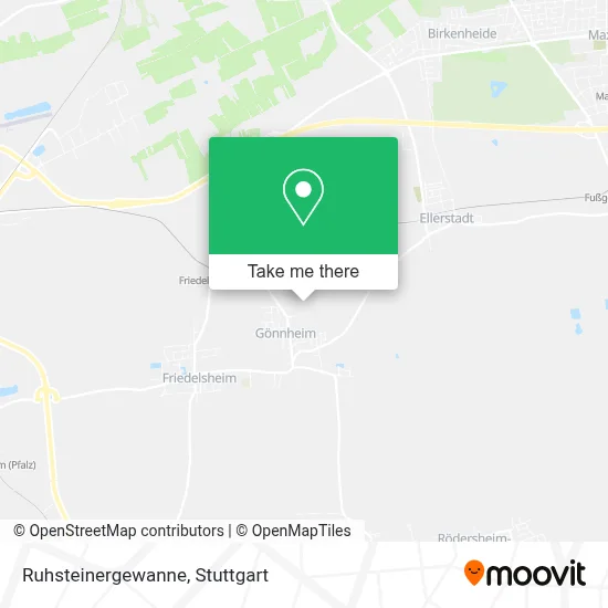 Ruhsteinergewanne map