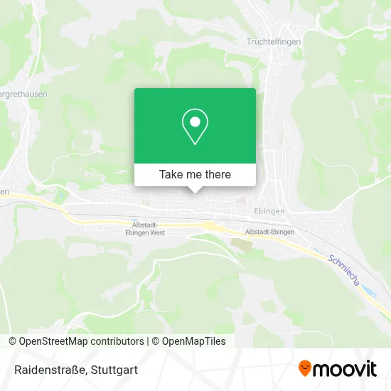 Raidenstraße map