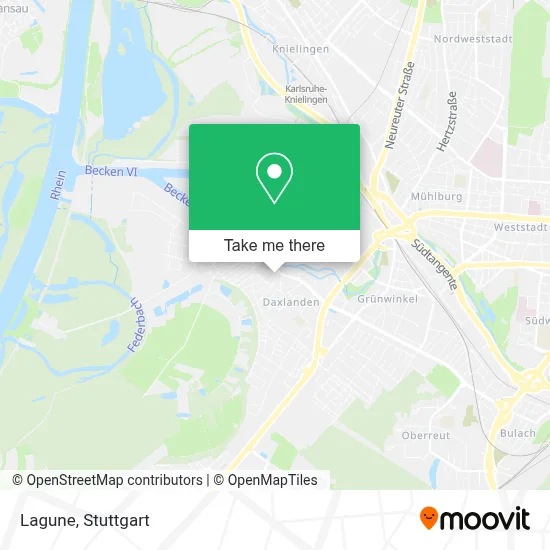 Lagune map