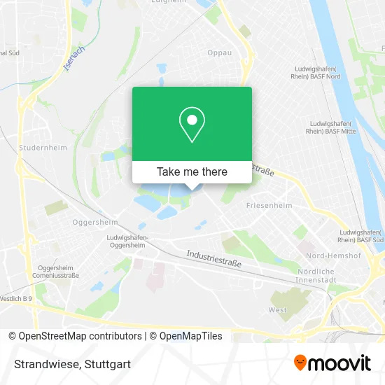 Strandwiese map