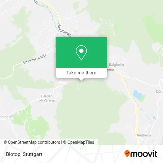 Biotop map