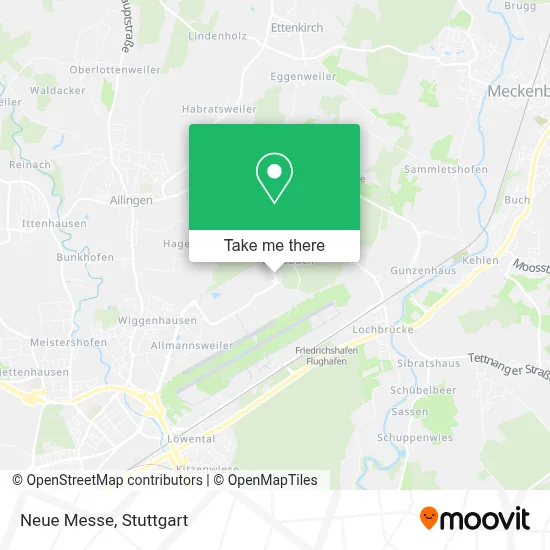 Neue Messe map