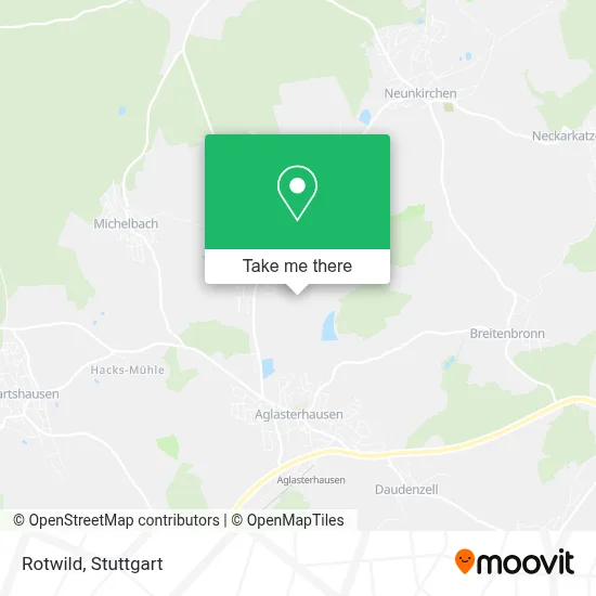Rotwild map