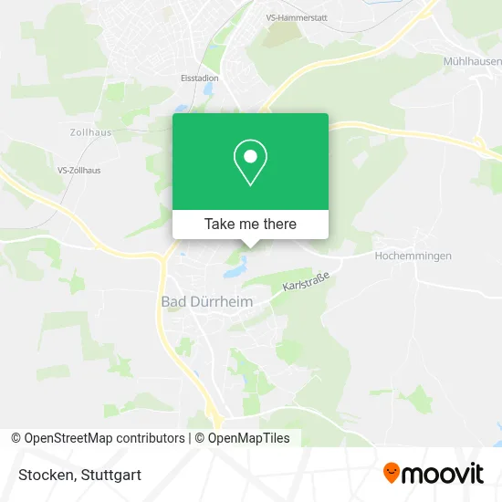 Stocken map