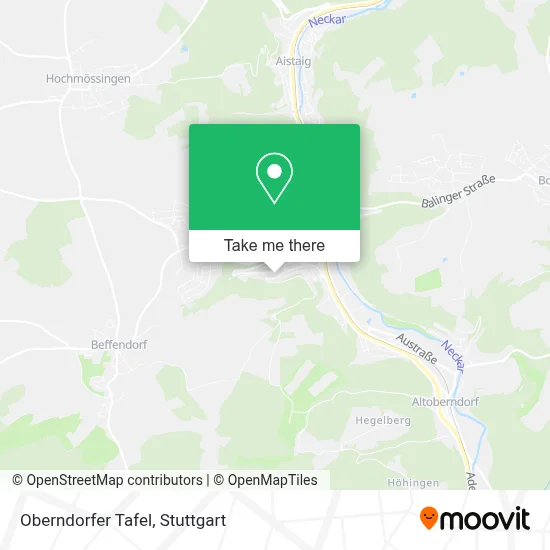 Oberndorfer Tafel map