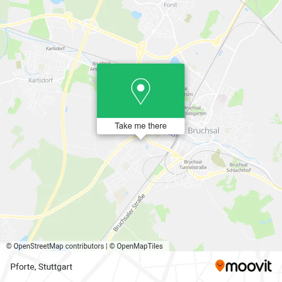 Pforte map