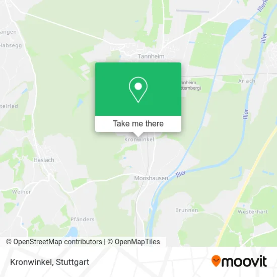 Kronwinkel map