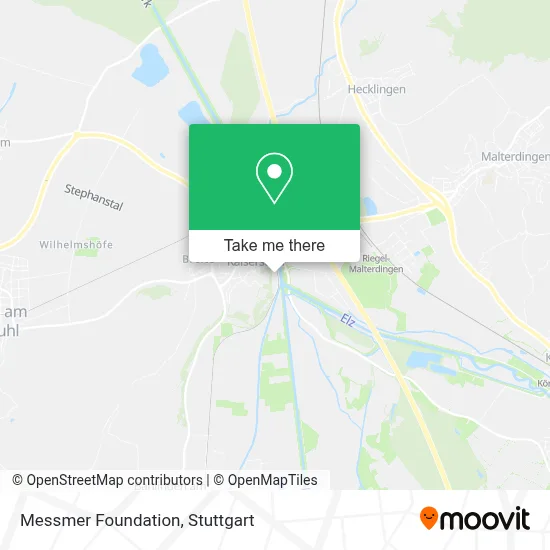 Messmer Foundation map
