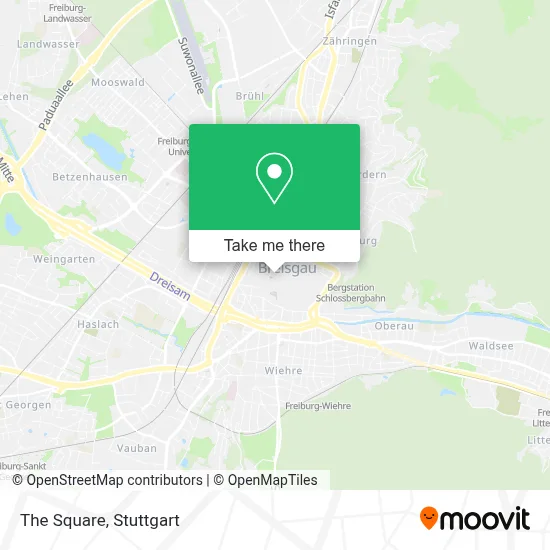 La Piazza map