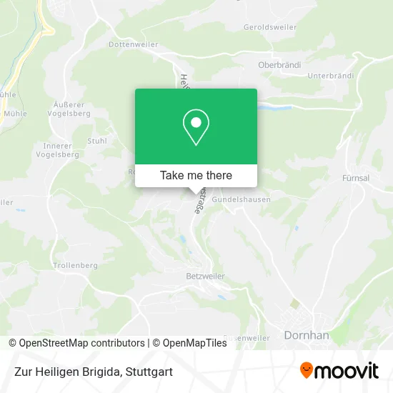 Zur Heiligen Brigida map