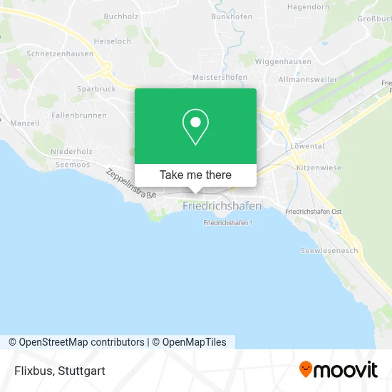 Flixbus map