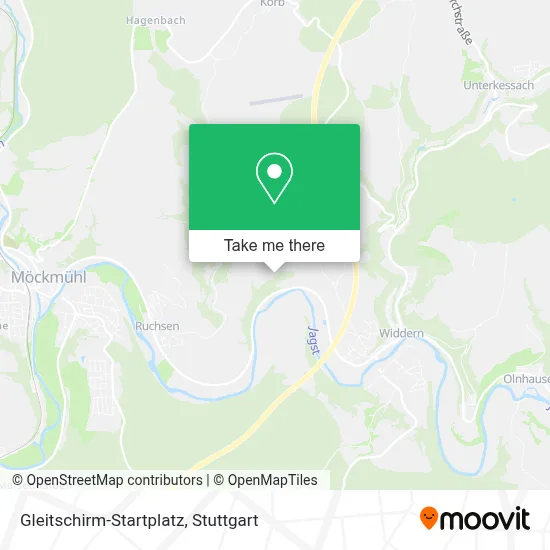 Gleitschirm-Startplatz map