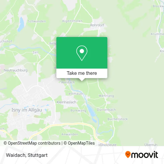 Waidach map