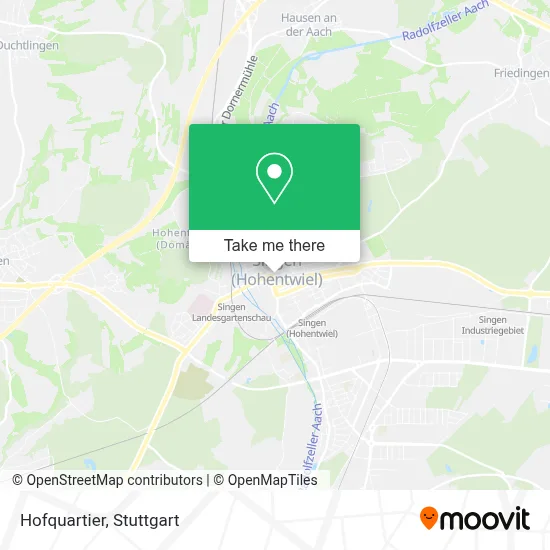 Hofquartier map