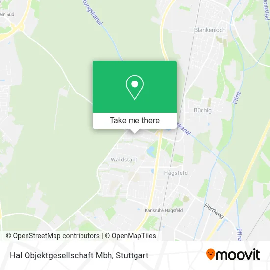 Hal Objektgesellschaft Mbh map