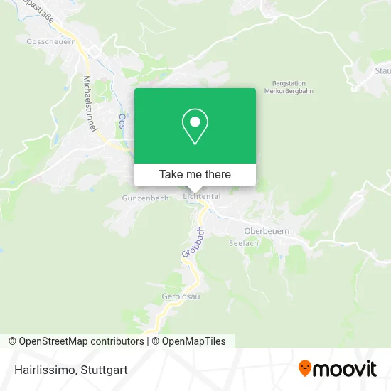 Hairlissimo map