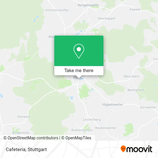 Cafeteria map