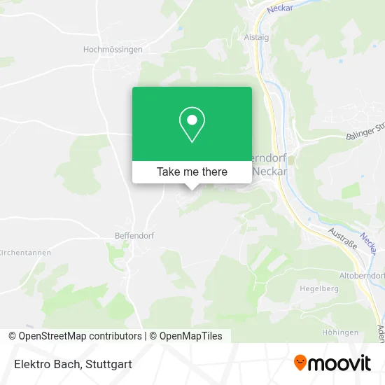 Elektro Bach map