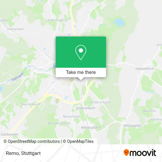 Remo map