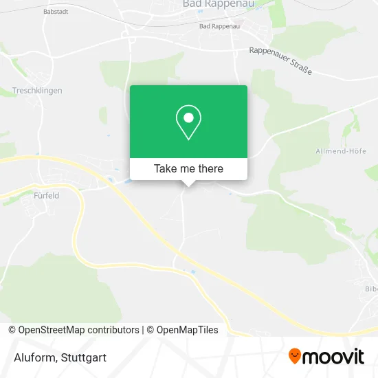 Aluform map