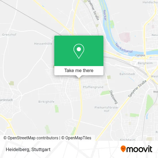 Heidelberg map