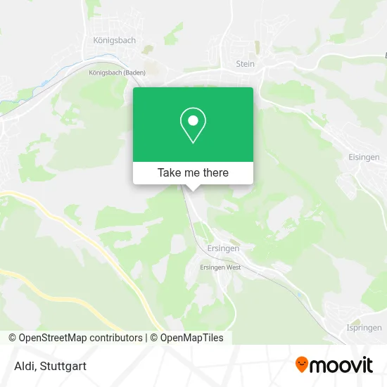 Aldi map