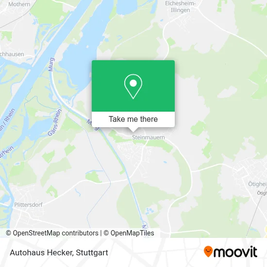 Autohaus Hecker map