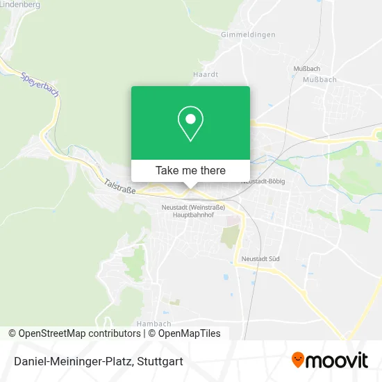 Daniel-Meininger-Platz map